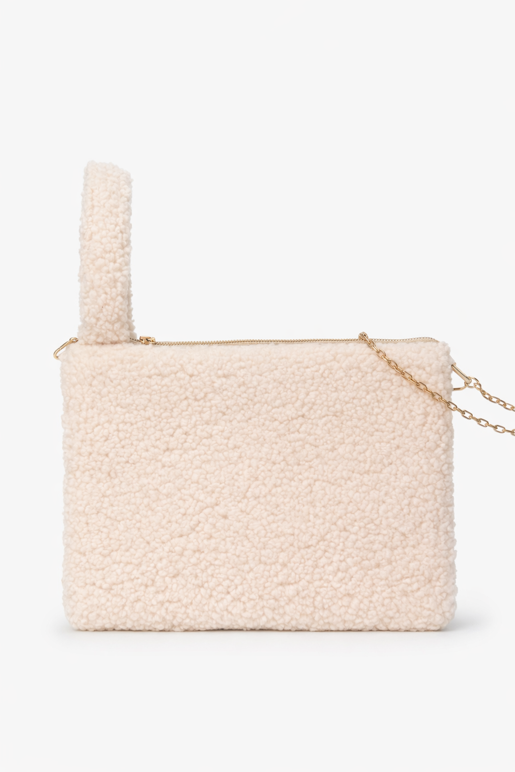 Clutch Teddy Beige