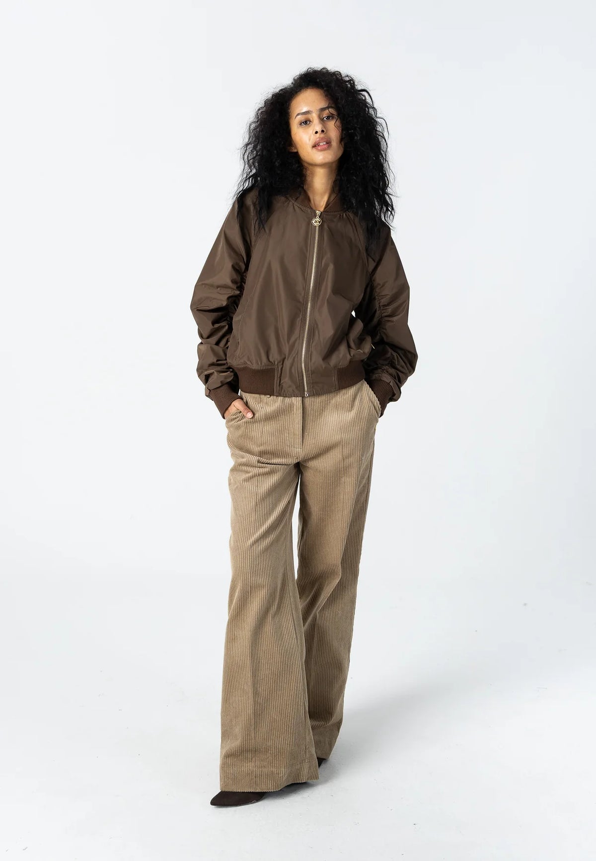 Short Bomber Jacket