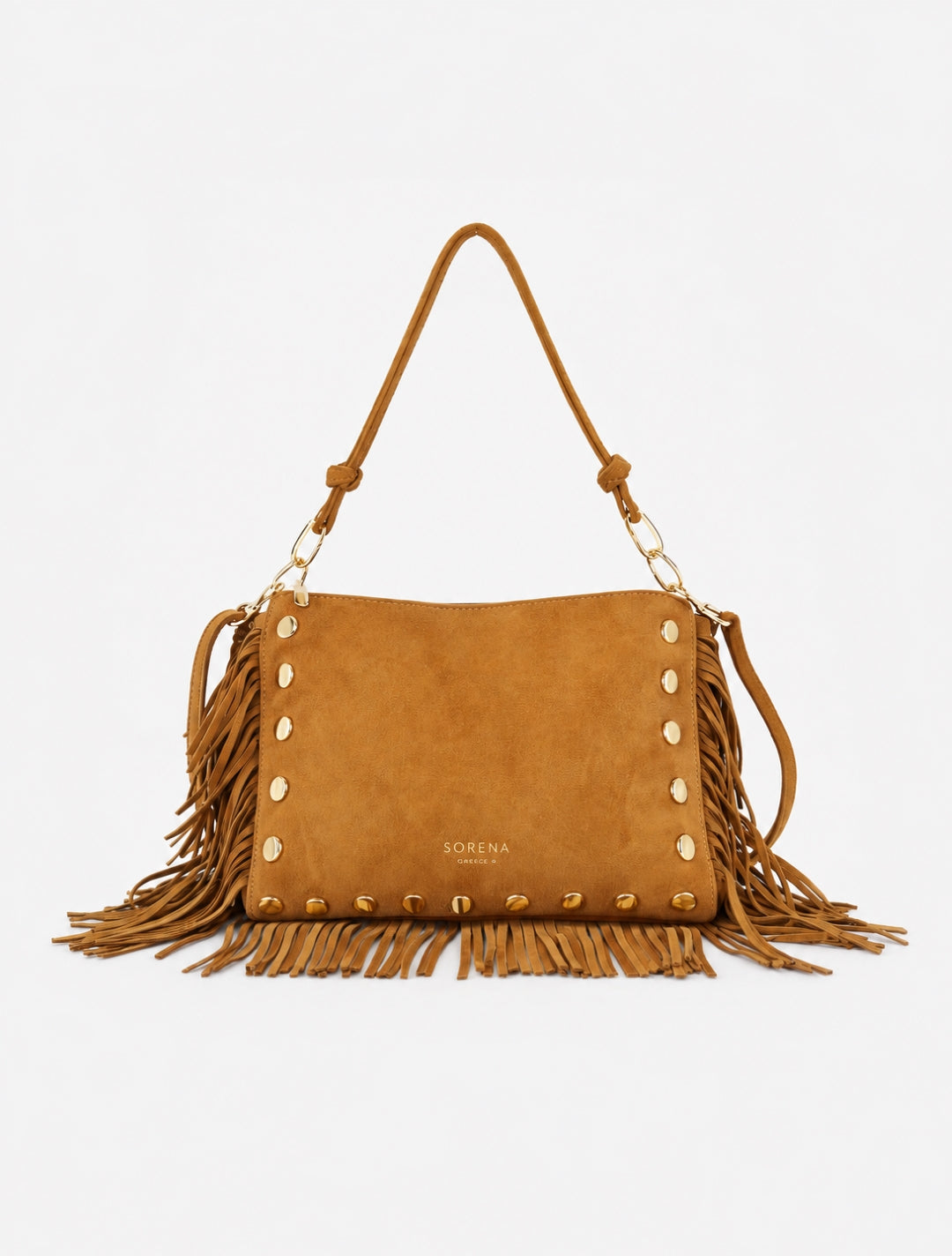 Crossbody Bag Simona Suede Taba