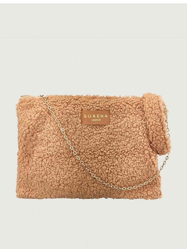 Clutch Teddy Honey